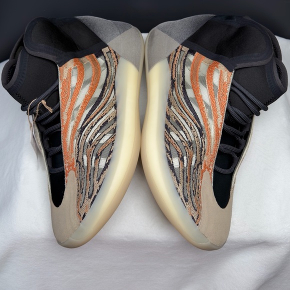 Adidas Yeezy QNTM “Flash Orange” – GW5314 – Size 12.5 - Picture 9 of 15